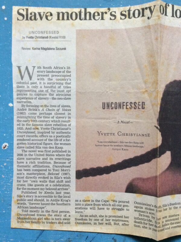 Unconfessed – Yvette Christiansë secondhand book