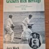 Cricket’s Rich Heritage – Jonty Winch secondhand book