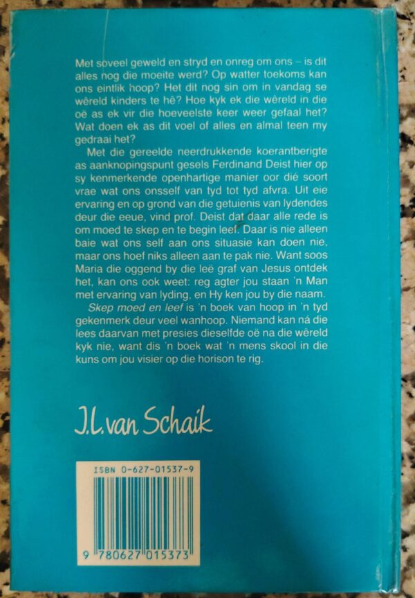 Skep Moed En Leef! – Ferdinand Deist secondhand book