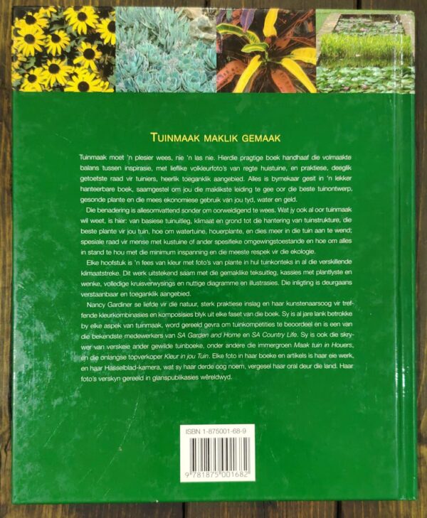 Tuinmaak ‘n Inspirerende En Praktiese Gids – Nancy Gardiner secondhand book