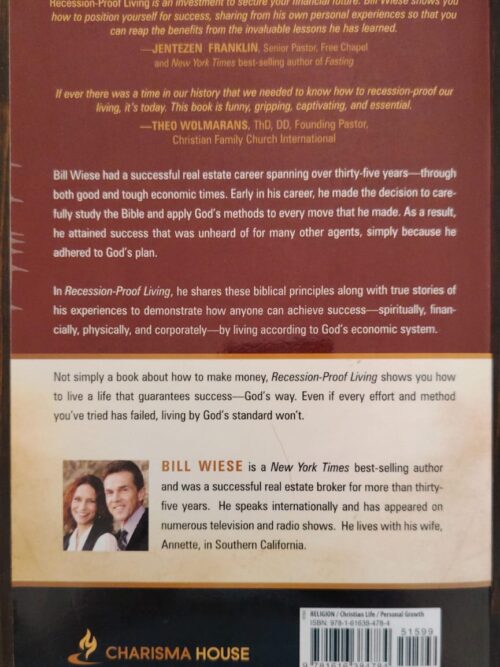 Recession Proof Living – Bill Wiese secondhand book