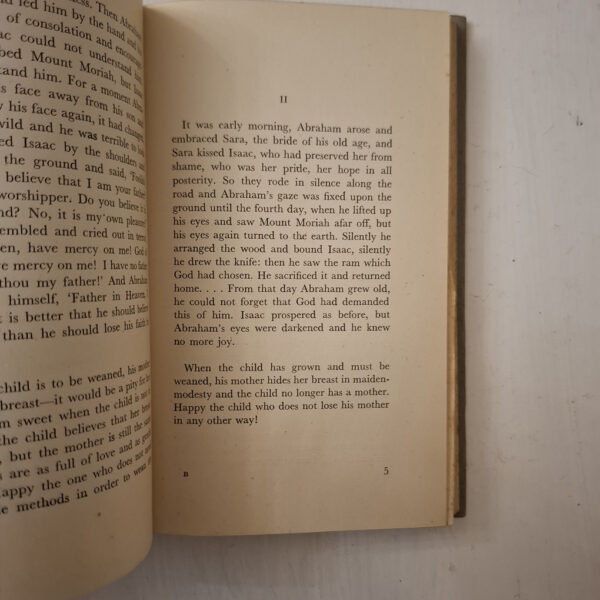 Fear And Trembling – Søren Kierkegaard, Robert Payne secondhand book