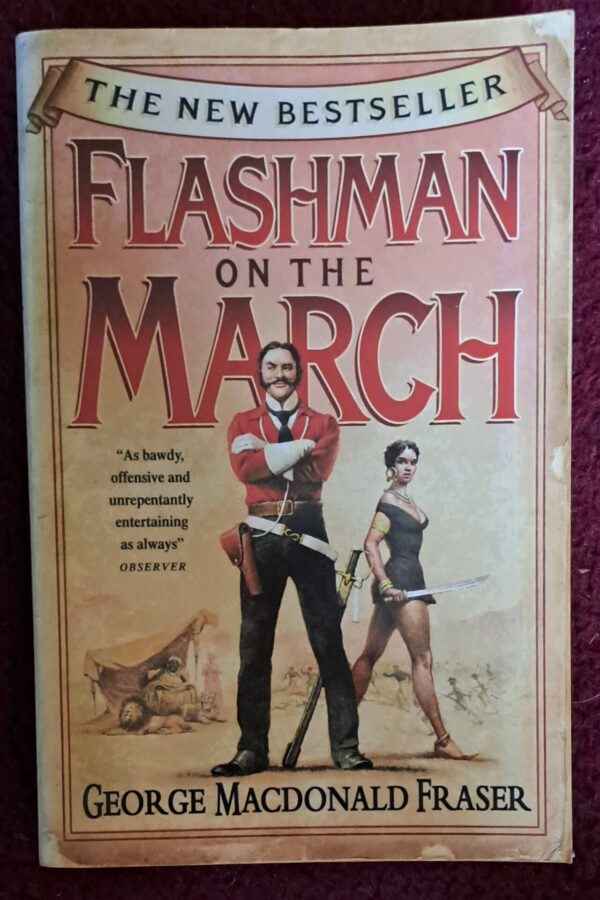 Flashman On The March – George MacDonald Fraser secondhand book