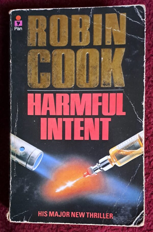 Harmful Intent – Robin Cook secondhand book
