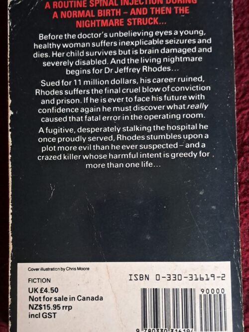Harmful Intent – Robin Cook secondhand book