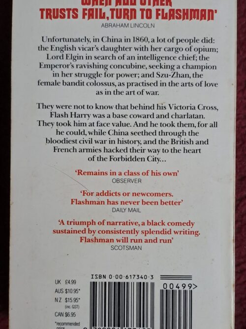 Flashman And The Dragon – George MacDonald Fraser secondhand book