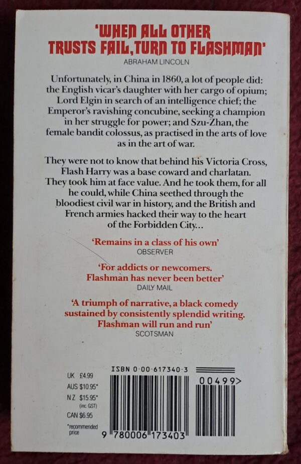 Flashman And The Dragon – George MacDonald Fraser secondhand book