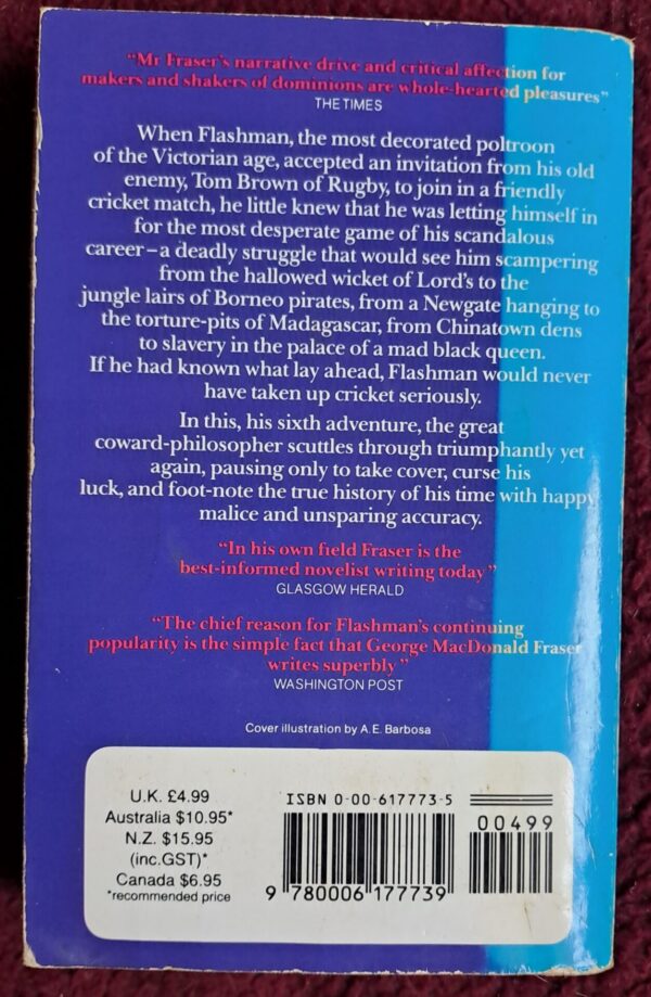 Flashman’s Lady – George MacDonald Fraser secondhand book