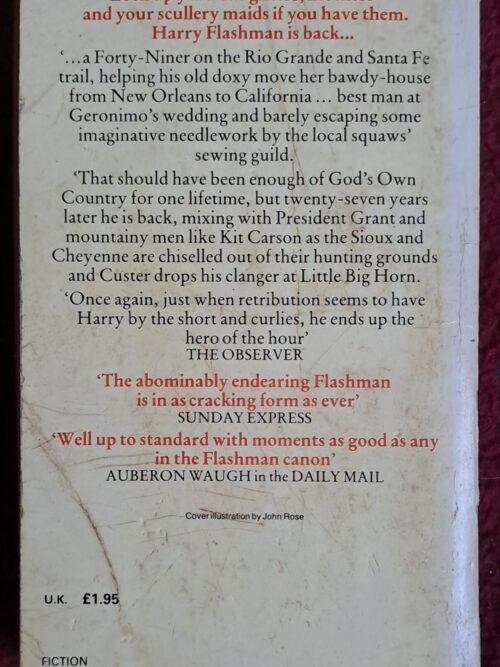 Flashman And The Redskins – George MacDonald Fraser secondhand book