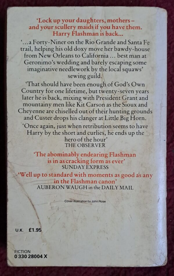 Flashman And The Redskins – George MacDonald Fraser secondhand book