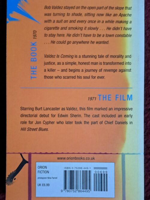 Valdez Is Coming – Elmore Leonard secondhand book