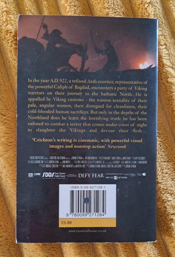 The 13th Warrior – Michael Crichton secondhand book