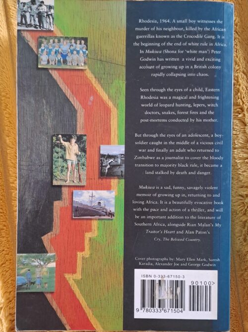 Mukiwa: A White Boy In Africa – Peter Godwin secondhand book