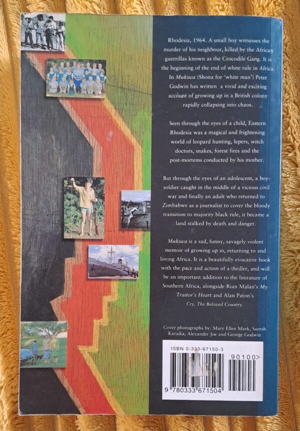 Mukiwa: A White Boy In Africa – Peter Godwin secondhand book