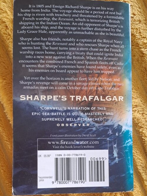 Sharpe’s Trafalgar – Bernard Cornwell secondhand book