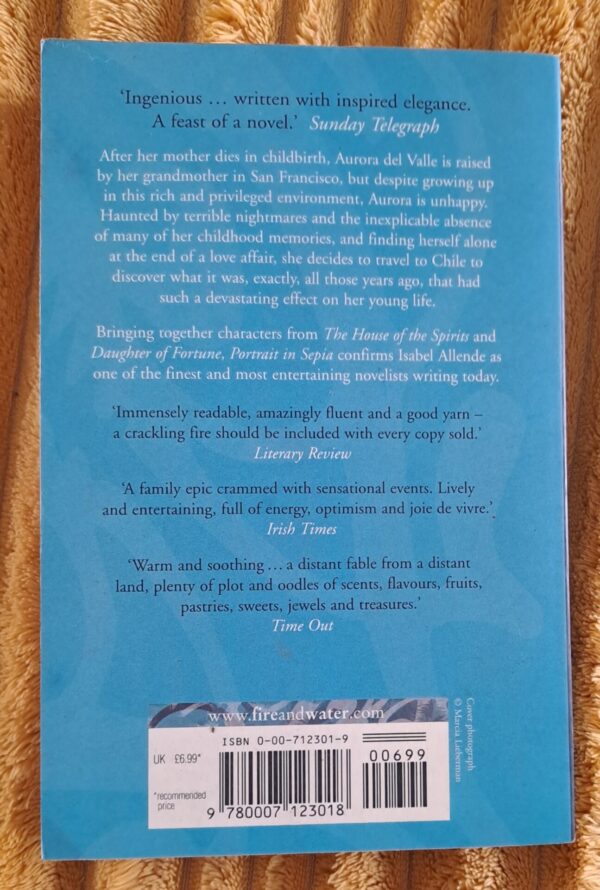 Portrait In Sepia – Isabel Allende secondhand book