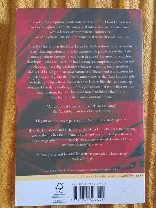 The Open Road – Pico Iyer secondhand book