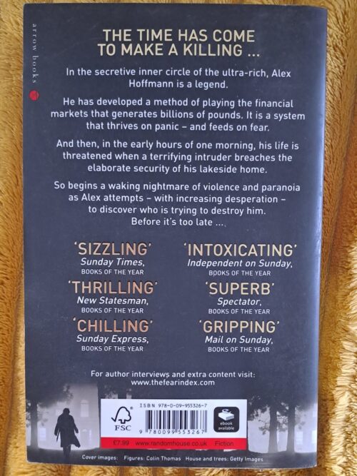 The Fear Index – Robert Harris secondhand book