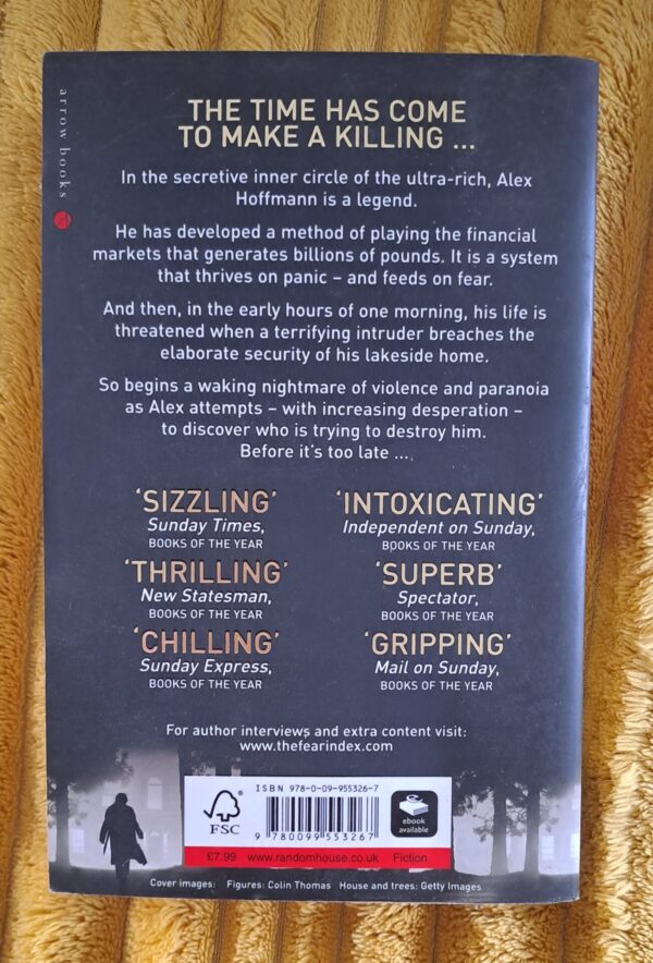 The Fear Index – Robert Harris secondhand book