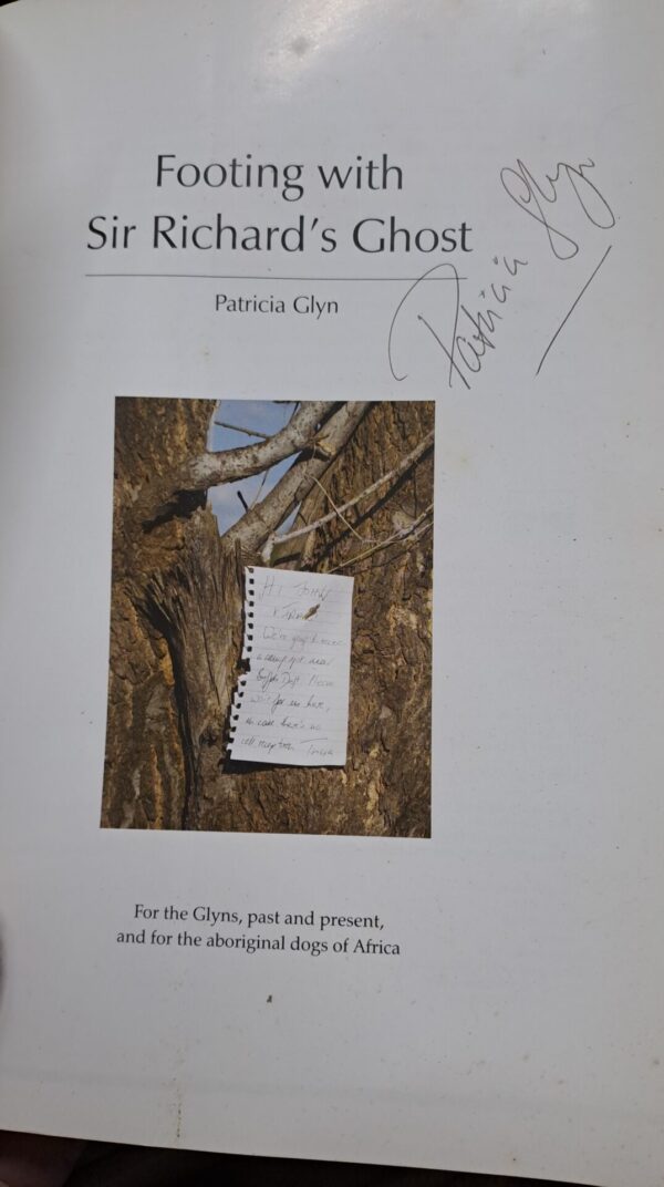 20250905_180724 Footing With Sir Richard’s Ghost – Patricia Glyn secondhand book