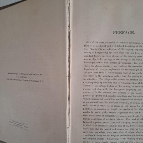 The Polar And Tropical Worlds, Two Volumes In One – Dr. G. Hartwig secondhand book