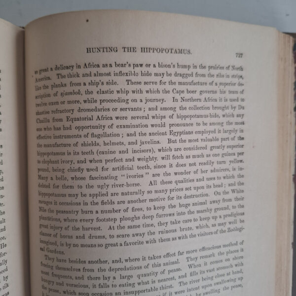 The Polar And Tropical Worlds, Two Volumes In One – Dr. G. Hartwig secondhand book