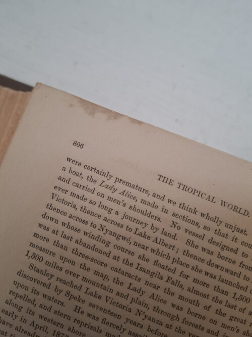 The Polar And Tropical Worlds, Two Volumes In One – Dr. G. Hartwig secondhand book