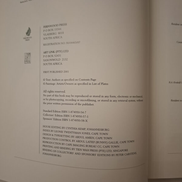 South African Botanical Art: Peeling Back The Petals – Marion Arnold secondhand book