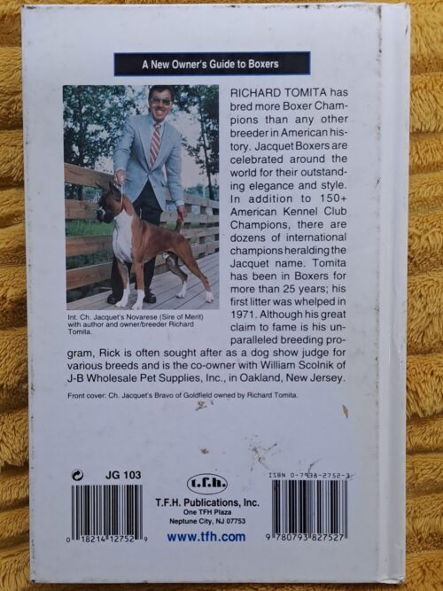 A New Owner’s Guide To Boxers – Richard Tomita secondhand book
