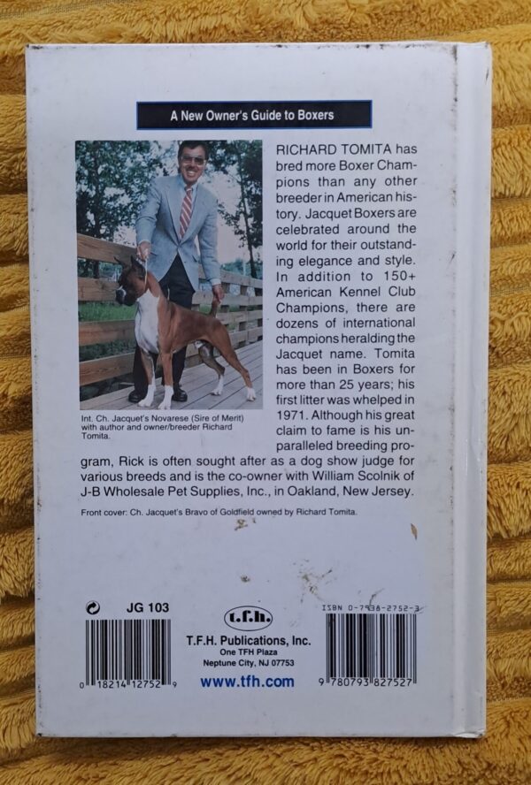 A New Owner’s Guide To Boxers – Richard Tomita secondhand book