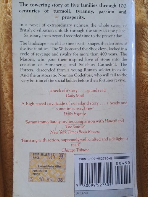 Sarum – Edward Rutherford secondhand book