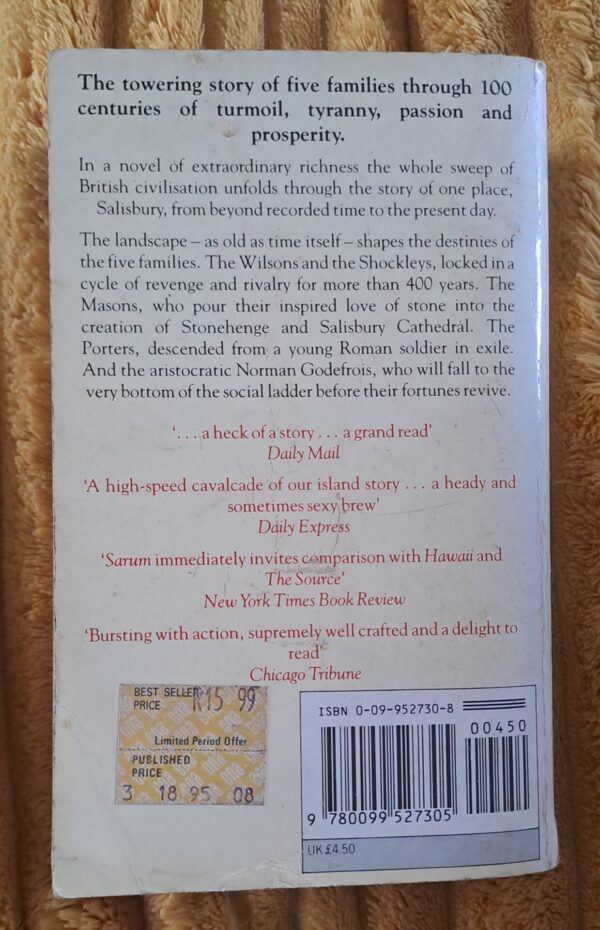 20250909_151903 Sarum – Edward Rutherford secondhand book