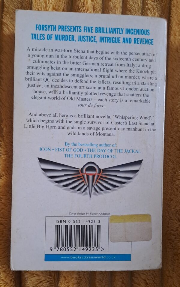 20250909_151958 The Veteran – Frederick Forsyth secondhand book