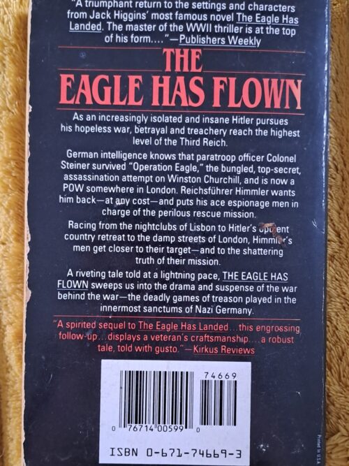 The Eagle Has Flown – Jack Higgins secondhand book