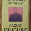 The Remains Of The Day - Kazuo Ishiguru The Remains Of The Day – Kazuo Ishiguru secondhand book