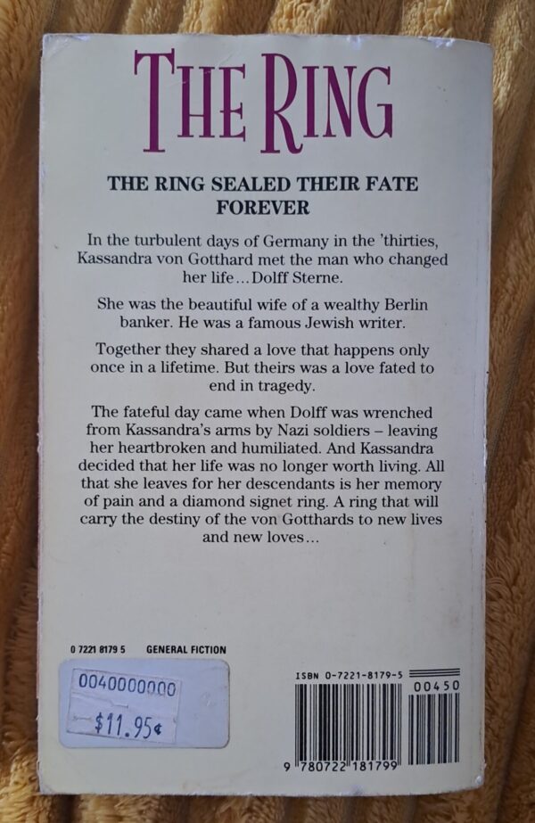The Ring – Danielle Steel secondhand book