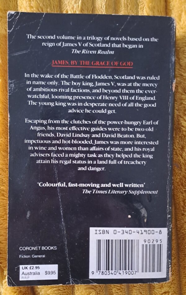 20250909_152820 James, By The Grace Of God – Nigel Tranter secondhand book
