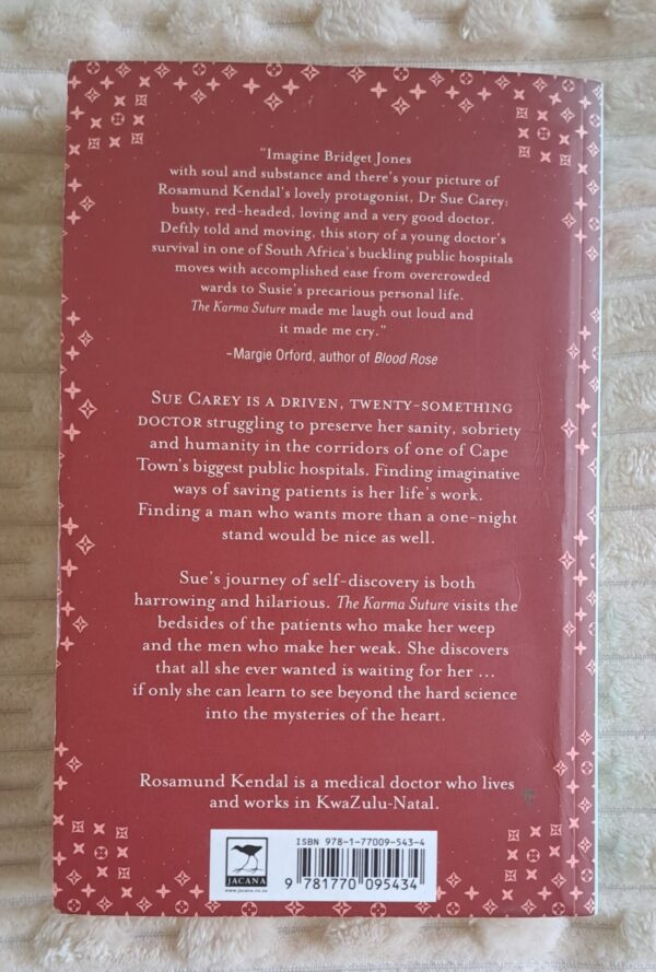 20250911_100530 Karma Suture – Rosamund Kendal secondhand book