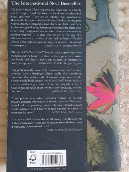 The God Of Small Things – Arundhati Roy secondhand book