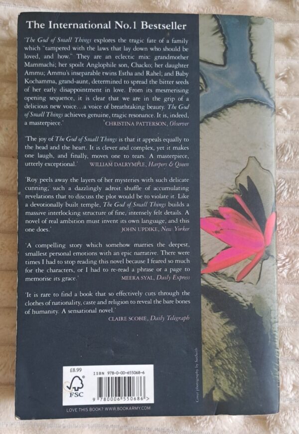 20250911_100907 The God Of Small Things – Arundhati Roy secondhand book
