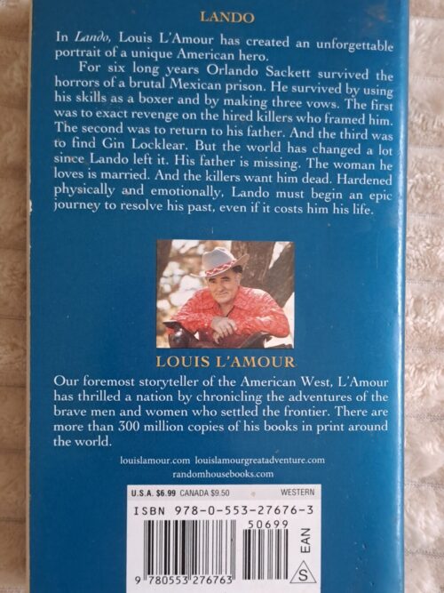 Lando – Louise L’Amour secondhand book