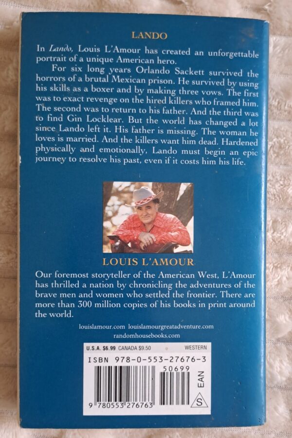 Lando – Louise L’Amour secondhand book