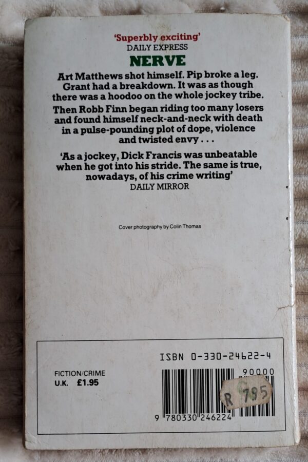 Nerve – Dick Francis secondhand book