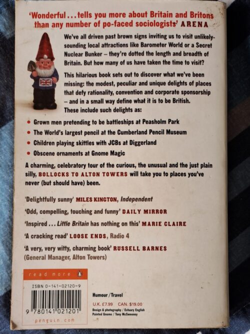 Bollocks To Alton Towers – Robin Halstead Et Al secondhand book