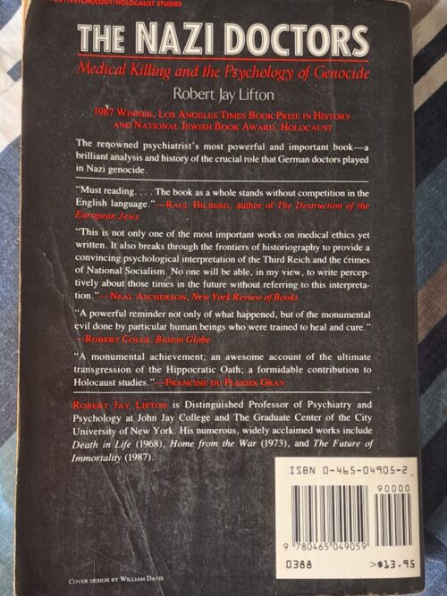 The Nazi Doctors – Robert Jay Lifton secondhand book