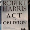 Act Of Oblivion — Robert Harris secondhand book