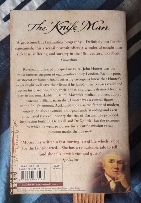 The Knife Man – Wendy Moore secondhand book