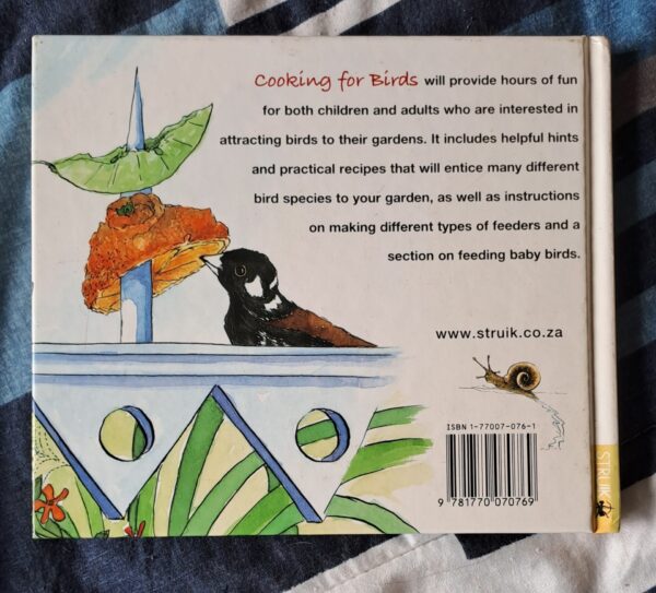 Cooking For Birds – Diane Ward secondhand book