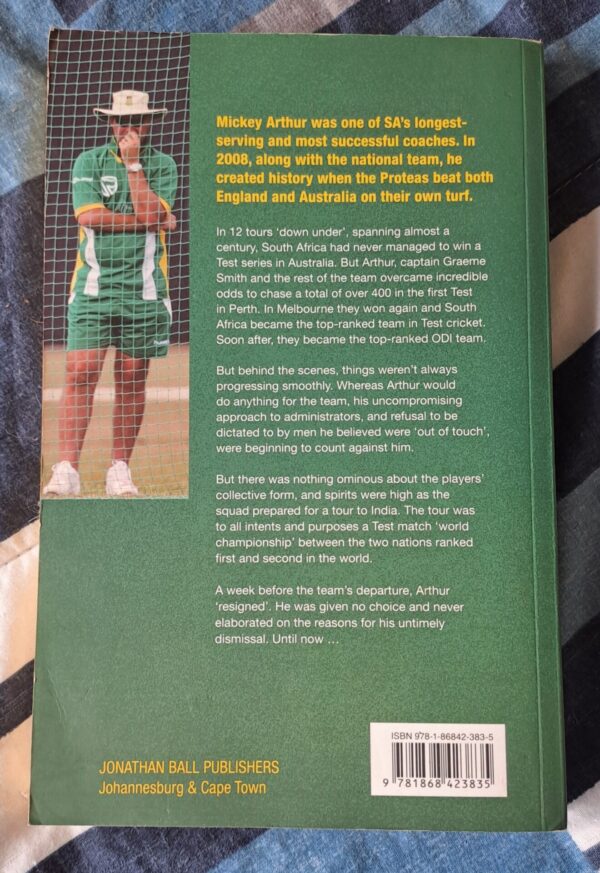 20250914_124635 Taking The Mickey – Mickey Arthur secondhand book