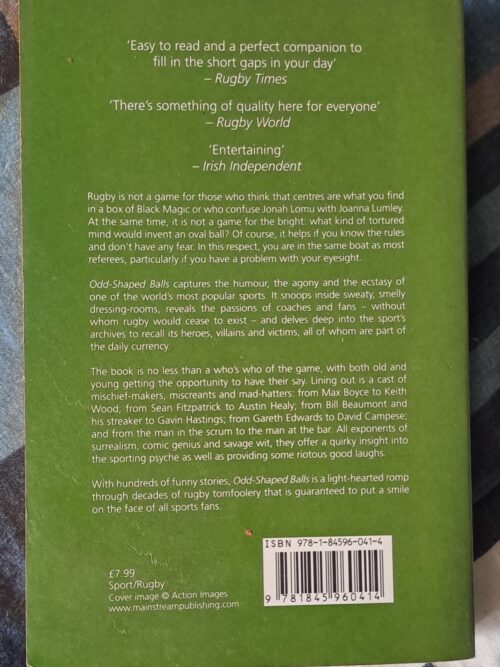 Odd-Shaped Balls – John Scally secondhand book